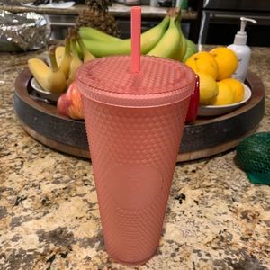NEW Starbucks 2022 Pink Lemonade Jelly Studded 24 oz Tumbler Cup